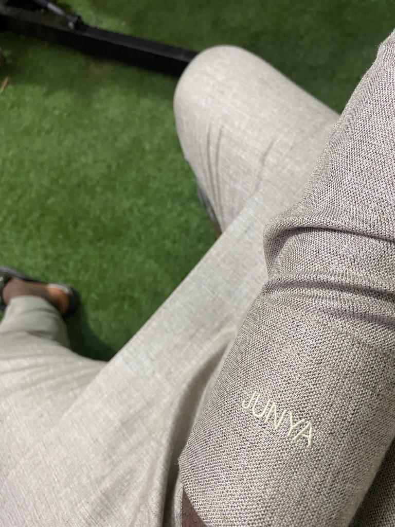 Initials (on the cuff)