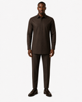 Dark Chocolate Tailored City Safari Suit